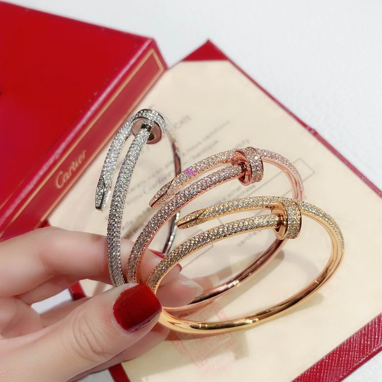 Cartier Bracelet Juste Un Clou Bracelet 18k Rose Gold (4) - www.newkick.vip